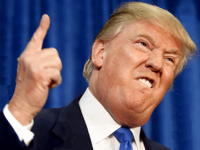 Donald Trump Pointing at You