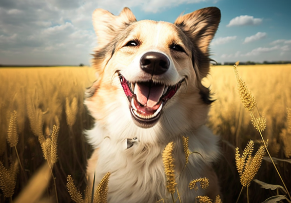 harperh_dog_in_a_field_smiling_2ab4a292-3c58-4e72-96ac-ac2d1bd8e969