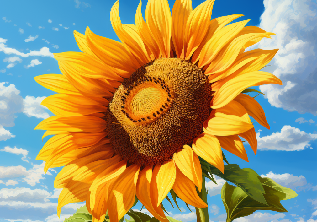 harperh_sunflower_facing_the_sky_realistic_6007a65c-8714-4b49-8ef6-5d0c490c587d